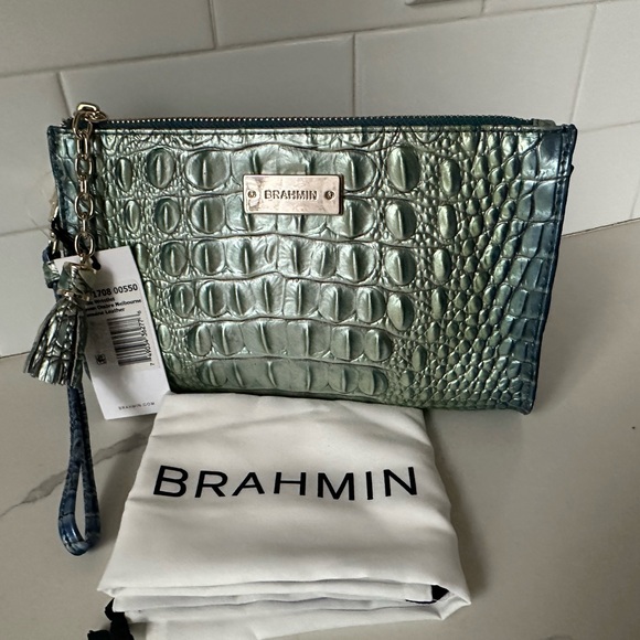 Brahmin Handbags - Brahmin Millie wristlet Heaven ombre Melbourne leather